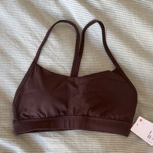 Lululemon Flow Y Bra in Espresso